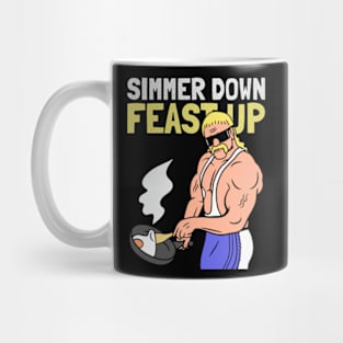 Simmer Down Feast Up Mug